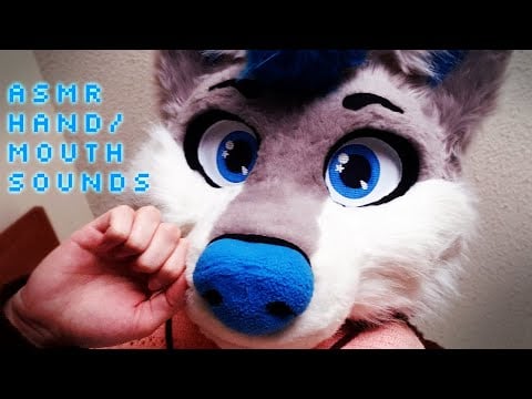 [Furry ASMR] Hand sounds w/ Mouth sounds