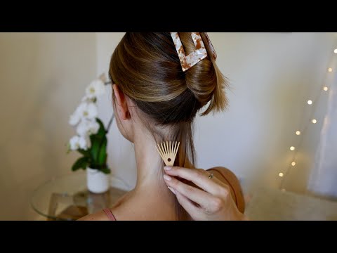 ASMR No Talking 😴 Hair Play, Arm Scratching, Baby Rakes, Back Scratching (3 Videos - No Mid Rolls!)
