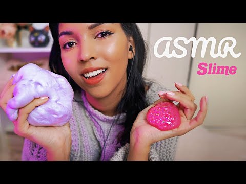 ASMR Français 💗 Faisons du SLIME ensemble • Satisfying Slime Triggers