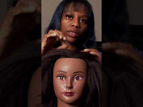 ASMR Hypnotizing Scalp Scratches + Hairplay #scalpmassage  #satisfyingvideo
