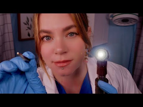 ASMR Ear Exam & Ear Cleaning | Medical Roleplay