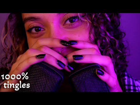 *INTENSE & CLOSE* Mouth Sounds w/ Twin Mics ~ ASMR
