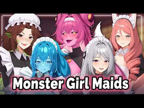 Pampered by Monster Girls In A Maid Cafe [Collab] [F4M] | ASMR Roleplay