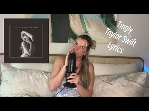 ASMR My Favorite Tortured Poets Department Lyric from EVERY Song!