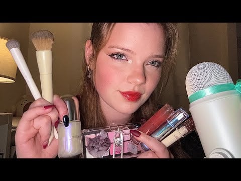 ASMR Makeup Favorites 💄 | Tapping, Scratching + Ramble Whispers