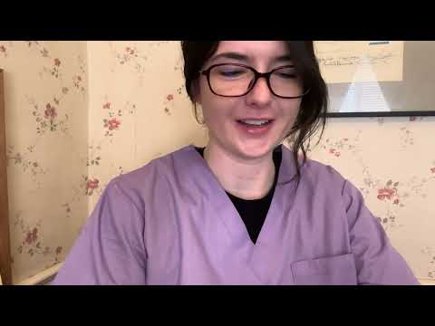 Facial and underarm wax | ASMR role play *lots of glove sounds*