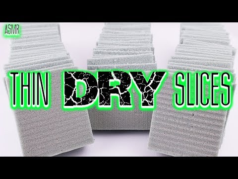 ASMR Dry Floral Foam Thin Slices - Satisfying Floral Foam ASMR