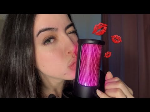 ASMR- TE DANDO BEIJINHOS ATÉ VOCÊ RELAXAR POR COMPLETO! 