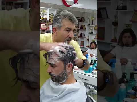#asmr #massage #shorts #turkishbarber #skincare