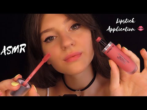 АСМР Нанесение Помад 💄 Lipstick Application 👄 Mac, Revlon, Aliexpress.. ASMR Whisper 😴