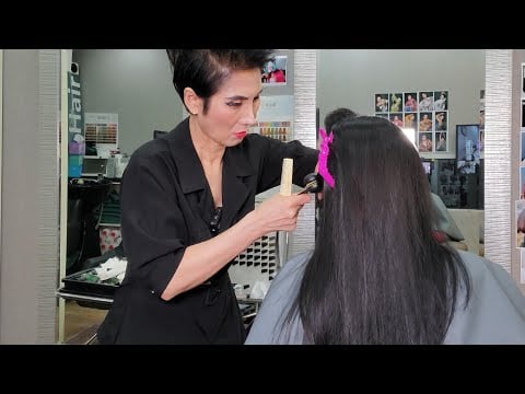 Hair Salon ASMR | Ultra Smooth Precision Hair Design