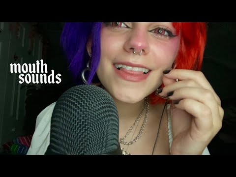 ASMR up close mouth sounds