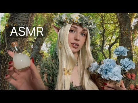 [АСМР] Забота От ЛЕСНОЙ ФЕИ 🧚🏻 ASMR Care from the FOREST FAIRY 🌿