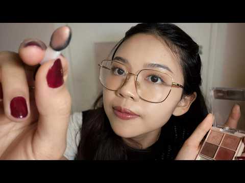 ASMR Thai Shy Nerd Friend Gives You a Simple Makeover 🤓✨เพื่อนเด็กเรียน ขี้อายแต่งหน้าให้คุณแบบงงๆ