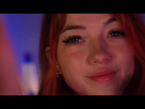 Wow 👁️👄👁️ You're so sleepy | ASMR [ layered tapping and brush sounds, whispered, lens covering]