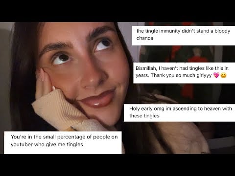 ASMR- Stuttering “is that giving you tingles” // LOTS of personal attention 🌹🌙