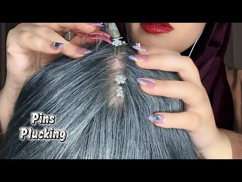 ASMR 💆🏻‍♀️ I Found Something Stuck In Your Scalp… (Hair Play, Head Massage)