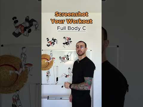 3-day split - the most practical program for busy people, full body training version