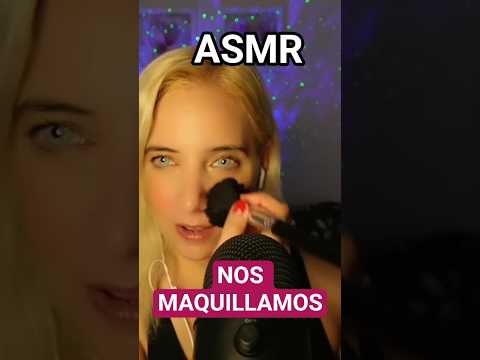 ASMR NOS APLICAMOS RUBOR, TE MAQUILLO #asmr #asmrespañol