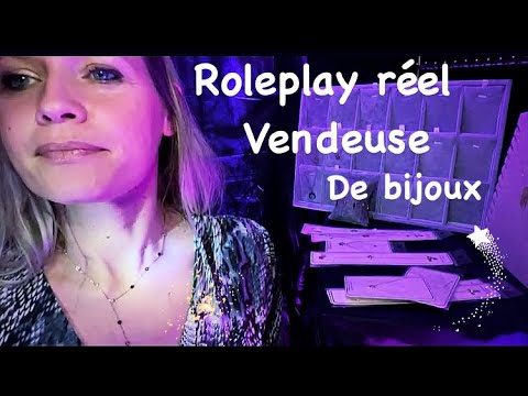 ASMR Live Roleplay RÉEL Vendeuse de bijoux 💍