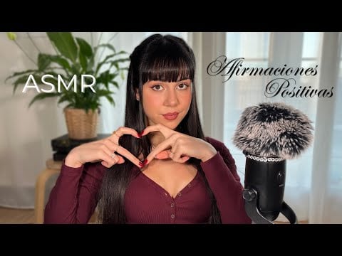 ASMR ✨Afirmacions positivas para empezar el año 💕