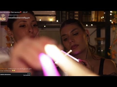 asmr chiacchiericcio - trigger autunnali 🍂🤎🍁 bacchette luminose e relax 