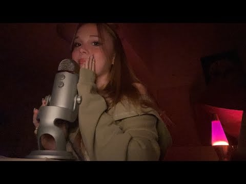 asmr tapping and rambles (gum chewing)
