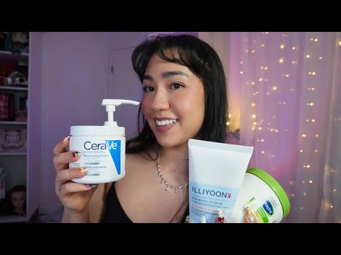 ASMR mas usa PELE TA SECA 🫢 (sons de CREME, sussurros, voz suave)