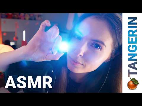 ASMR Eye Exam 🩺 Ear Cleaning & Personal Attention | Tangerin