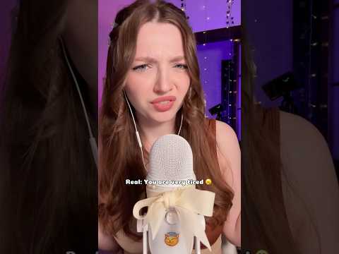You are very tired #asmr #asmrsounds #asmrrelax #asmrtingles #asmrwhispers #asmrsleep #relax