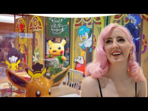 ASMR Experience the Pokémon Cafe in Japan with me! ✨