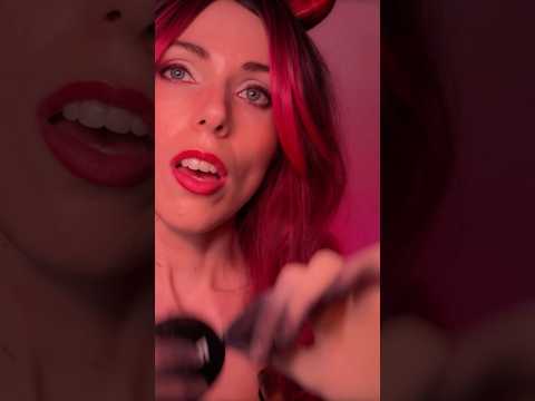 Getting up close and personal to measure your horns ASMR 😈 They look beautiful!