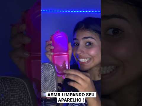 ASMR limpando seu aparelho móvel 😬🦷🪥