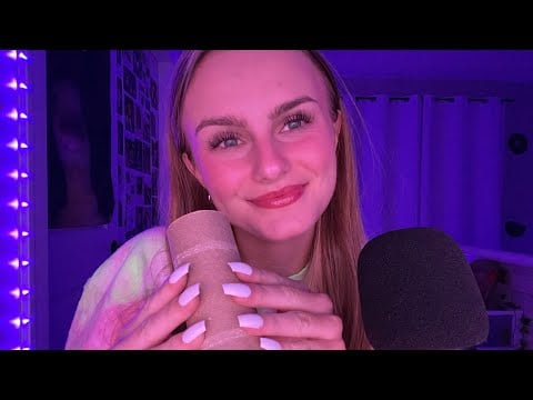 asmr toilet paper roll triggers - inaudible whispers, tapping, mouth sounds