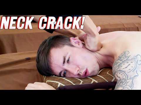 He Popped My Neck & Back Into Place 🇰🇭 | ASMR Massage