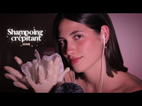 ASMR - SHAMPOING CRÉPITANT ET MASSAGE CRÂNIEN (100% FRISSONS) 🤤