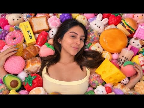 ASMR TE HAGO DORMIR CON SQUISHIES 💤