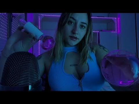 ASMR ICE GLOBES 🩷 SONIDOS DE AGUA, TAPPING & VISUALES 