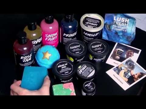 LUSH Christmas Unboxing!