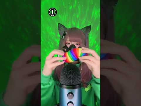 【asmr】どっちの音が好き？#asmr #shorts