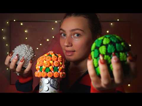 Embellished Mic Cover ASMR 🎃🍃 | intense tingles for sleep ᶻᶻᶻ