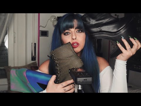 ASMR | TUTTE le mie scarpe più EXTRA e ASSURDE #2