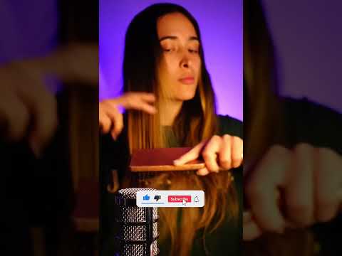 Trippy hair brushing brain melts #asmr #shortsfeed #subscribe