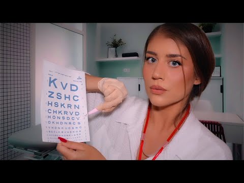 ASMR | Fast 5 Minute Cranial Nerve Exam 🇮🇹 (Italian Accent)