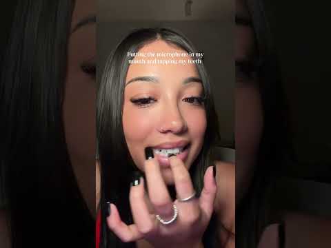 PUTTING THE MIC IN MY MOUTH #asmr #fyp