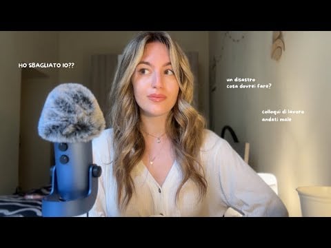 È ANDATA MALISSIMO 😱 colloqui di lavoro disastrosi (asmr ita) 
