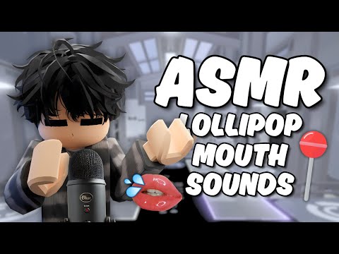 Roblox ASMR with LOLLIPOP! (mouth sounds, trigger words, ...) 👄💤