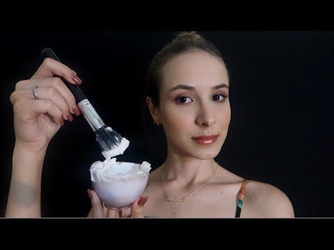 ASMR - FAZENDO SUA BARBA (vídeo para relaxar e dar sono)