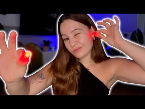 [ASMR] Mouth Sounds + Magic Finger Lights ✨| ASMR Marlife