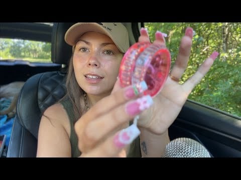 asmr/ TINGLY show and tell of Rosie’s toys + candy 🍬🧸🐢